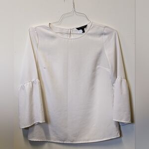 Banana Republic White Blouse